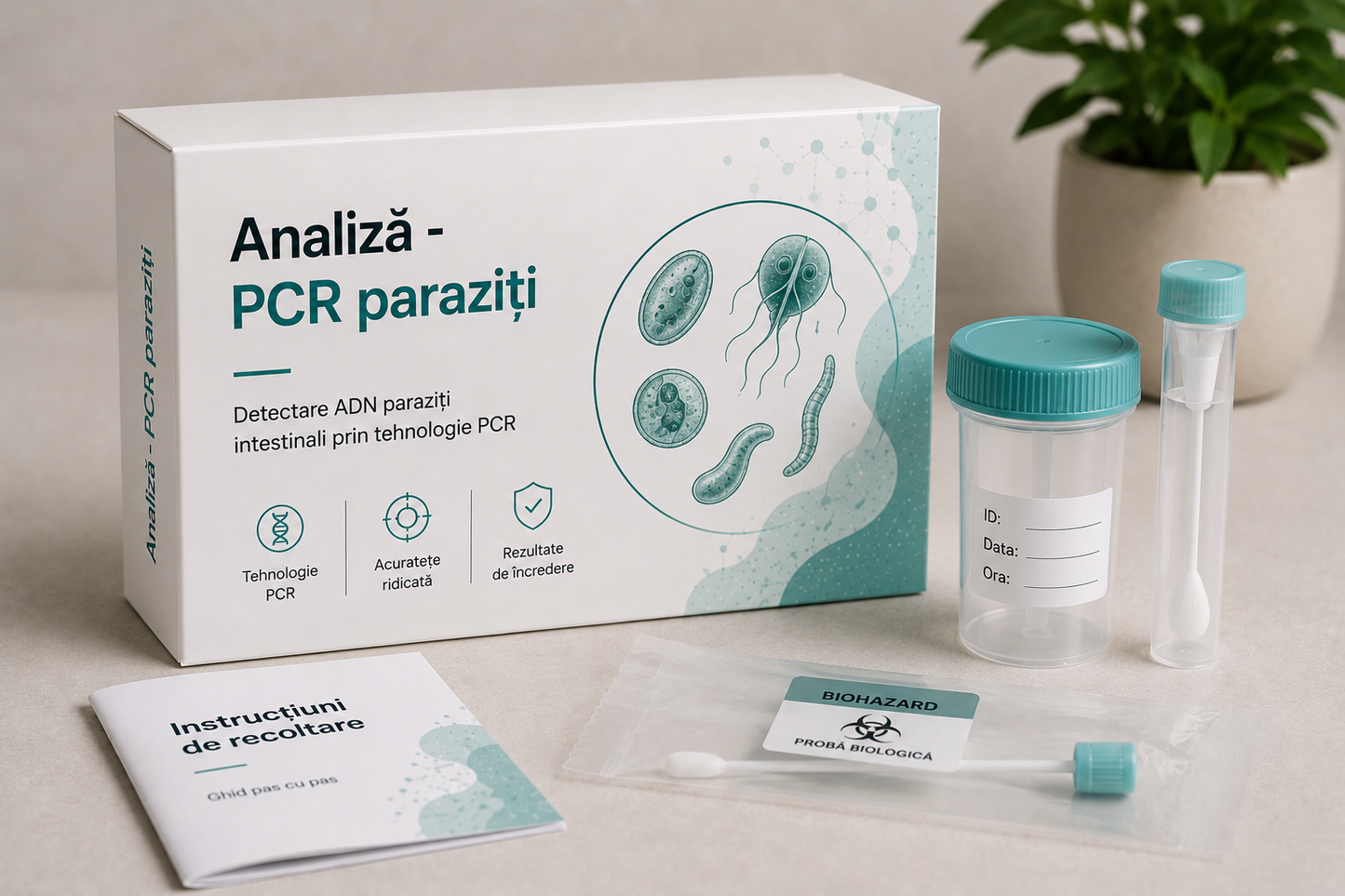 PCR Paraziți din scaun