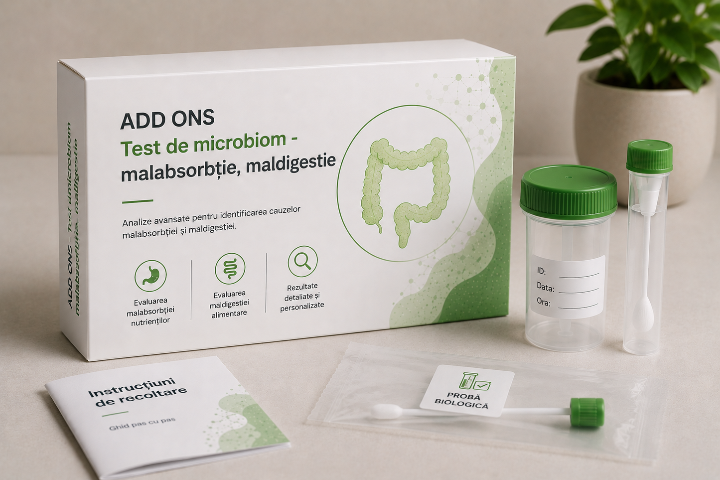 Add on la testul de microbiom - Malabsorbție, maldigestie