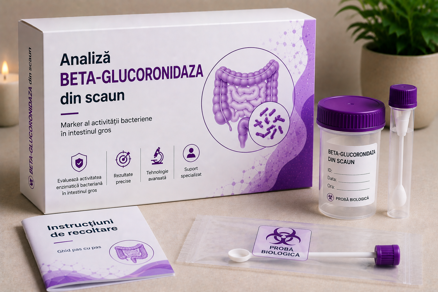 Adds on test de microbiom - Beta-glucoronidaza