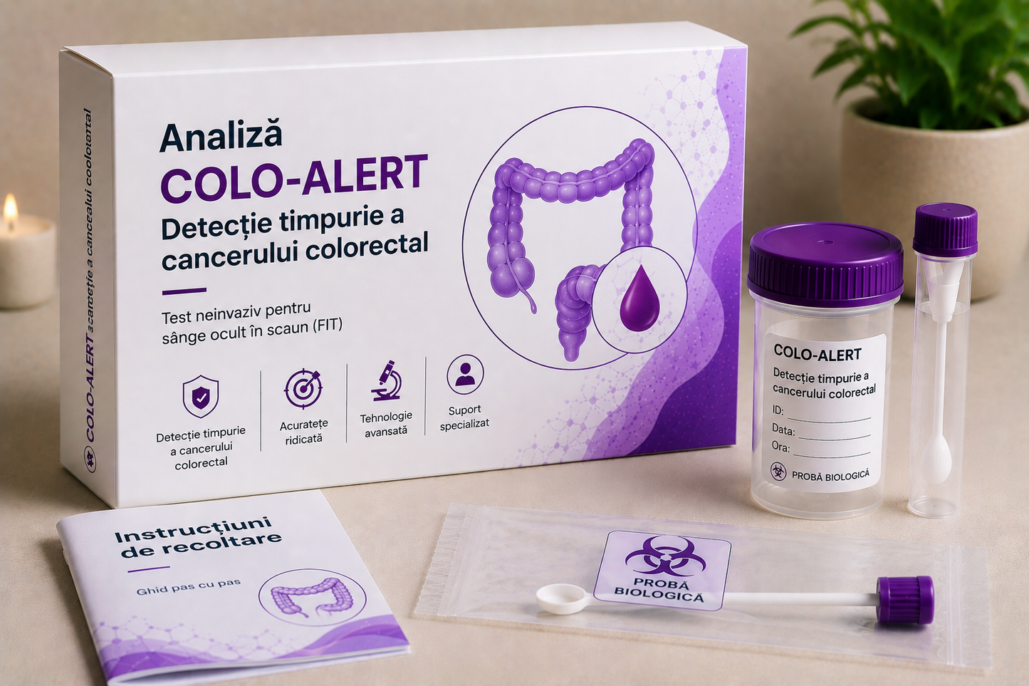 ColoAlert - Detecție timpurie a cancerului colorectal